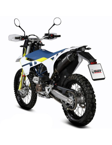 Escape Marca Mivv str1 negro para husqvarna 701 enduro-supermoto 21-