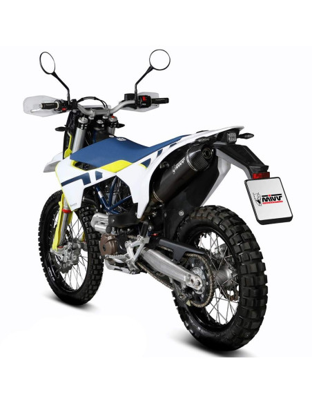Escape Marca Mivv str1 negro para husqvarna 701 enduro-supermoto 21-