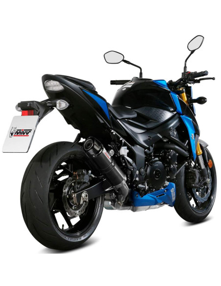 Escape Marca Mivv gp carbono para Suzuki gsx-s 750 17-20