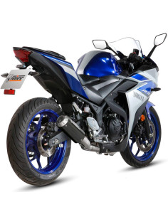 Escape completo Marca Mivv mk3 carbono para yamaha yzf r3 15-