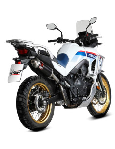 Escape Marca Mivv dakar negro para honda xl750 transalp 23-