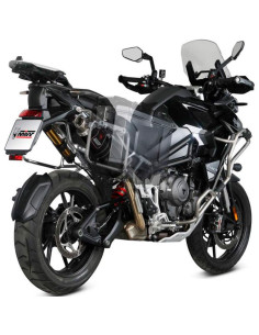 Escape Mivv dakar negro para triumph tiger 1200 gt - rally 21-