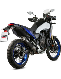 Escape Mivv oval titanio negro para Yamaha ténéré 700 19-