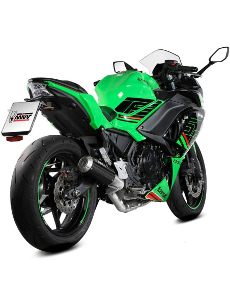 Escape completo Marca Mivv mk3 carbono para Kawasaki ninja-z 650 24-