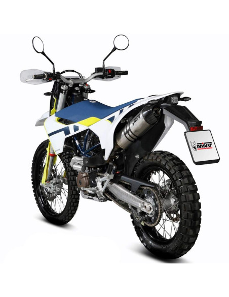 Escape Marca Mivv str1 titanio para husqvarna 701 enduro-supermoto 21-