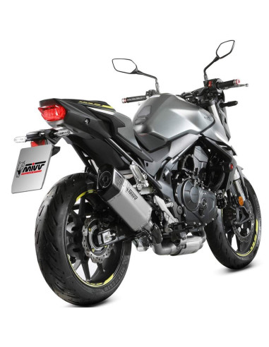 Escape Marca Mivv sr-1 acero para honda cb750 hornet 23-