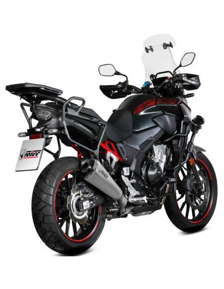 Escape Marca Mivv delta race acero para honda cb 500 x 21-