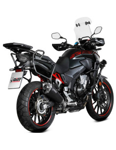 Escape Marca Mivv delta race negro para honda cb 500 x 21-
