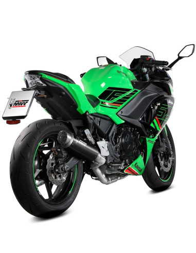 Escape completo Marca Mivv gppro negro para kawasaki ninja-z 650 24-