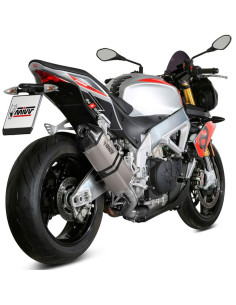 Escape Marca Mivv speed edge titanio para aprilia tuono v4 1100 18-20