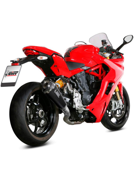 Escape Marca Mivv delta race carbono para ducati supersport 939 - s 17-20