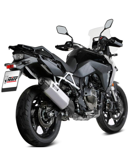 Escape Marca Mivv speed edge acero para Suzuki v-strom 800 de 23-