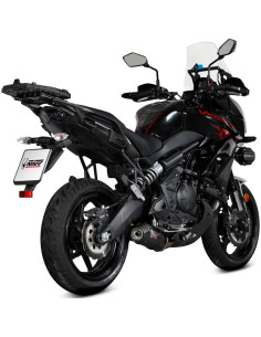 Escape completo Marca Mivv oval carbono para Kawasaki versys 650 21-23