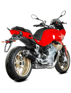 Escape Marca Mivv delta race negro para moto guzzi v100 mandello 22-