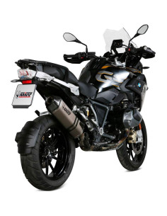 Escape Marca Mivv speed edge titanio para BMW r 1250 gs - adventure 19-
