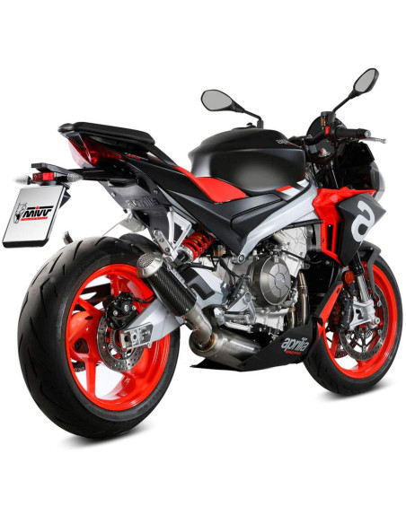 Escape completo Marca Mivv mk3 carbono para aprilia rs-tuono 660 20-