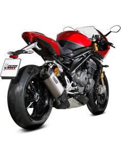 Escape Marca Mivv sr-1 titanio para triumph speed triple 1200 rr - rs 21-