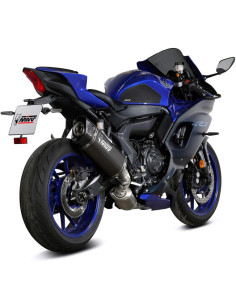 Escape completo Marca Mivv sr-1 titanio negro para Yamaha yzf r7 22-