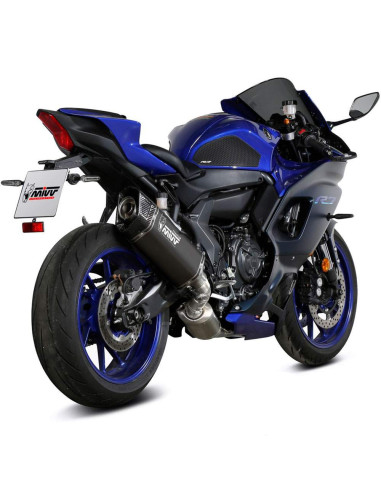 Escape completo Marca Mivv sr-1 titanio negro para Yamaha yzf r7 22-