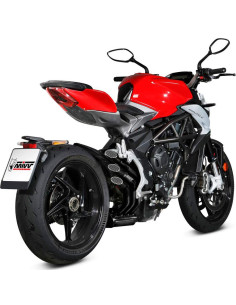 Escape Marca Mivv speed edge negro para mv agusta brutale 800 - rr 17-