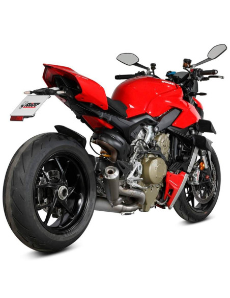 Escape Marca Mivv x-m1 titanio para Ducati streetfighter v4 20-22