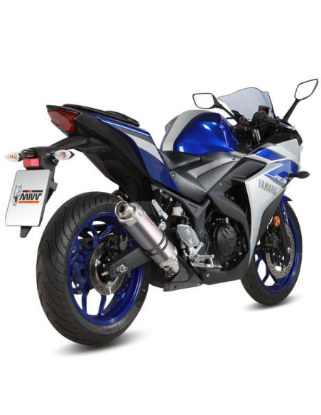 Escape Marca Mivv para Yamaha yzfr3 2015-