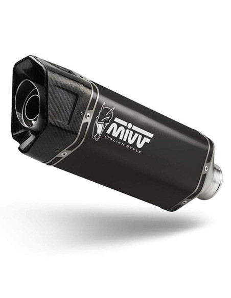 Escape SR-1 negro para Honda cb750 23- Marca Mivv