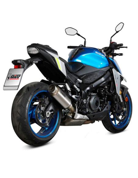 Escape Marca Mivv GP Pro titanio para Suzuki GSXS1000 21-