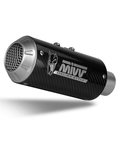 Escape Marca Mivv MK3 carbono para Honda CBR500R 19-20