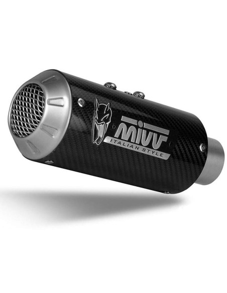 Escape Marca Mivv MK3 carbono para Honda CBR500R 19-20
