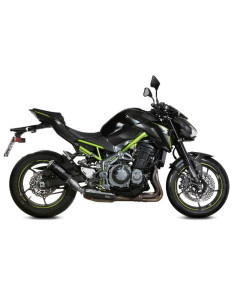 Escape Marca Mivv MK3 negro para Kawasaki Z900A2 17-