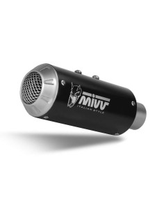 Escape Marca Mivv MK3 negro para Kawasaki Z900A2 17- 2