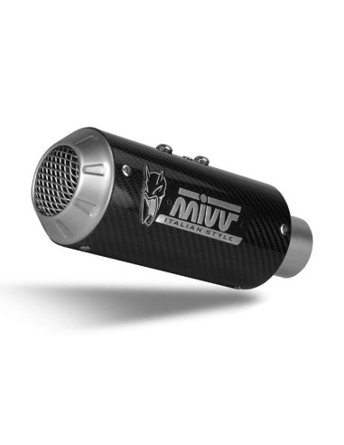 Escape Marca Mivv MK3 carbono para Kawasaki Z900A2 17-