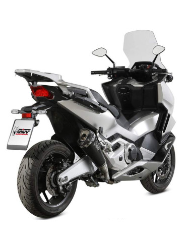 Escape Marca Mivv delta black para Honda Forza 750 21-