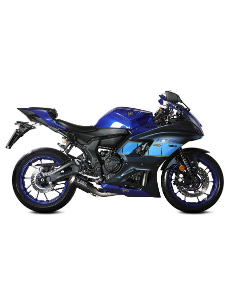Escape completo Modelo MK3 carbono para Yamaha R7 22- Marca Mivv