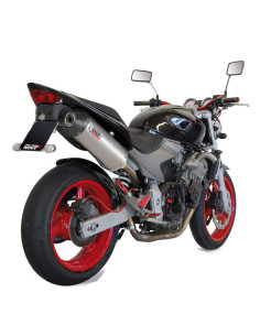 Escape Marca Mivv oval titanio para honda hornet 600 03-06