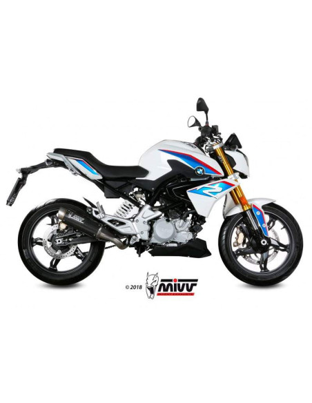 Escape Marca Mivv GP PRO CARBONO para BMW G310R 18-
