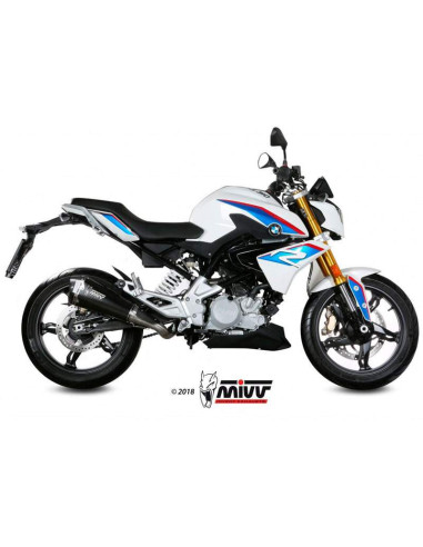 Escape Marca Mivv Modelo DELTA RACE carbono para BMW G310R 18-