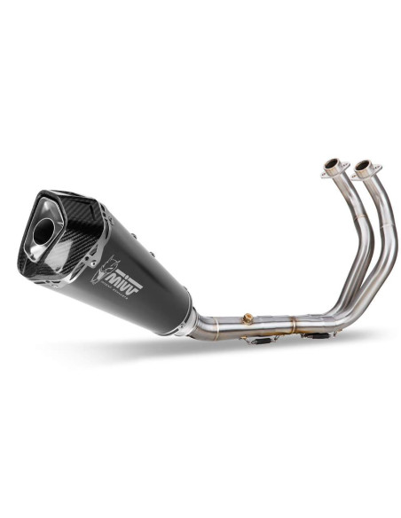 Escape Marca Mivv Modelo delta race negro para Yamaha MT07 21-
