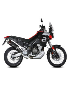 Escape Modelo Dakar Negro Marca Mivv para Aprilia Tuareg 660 2022-