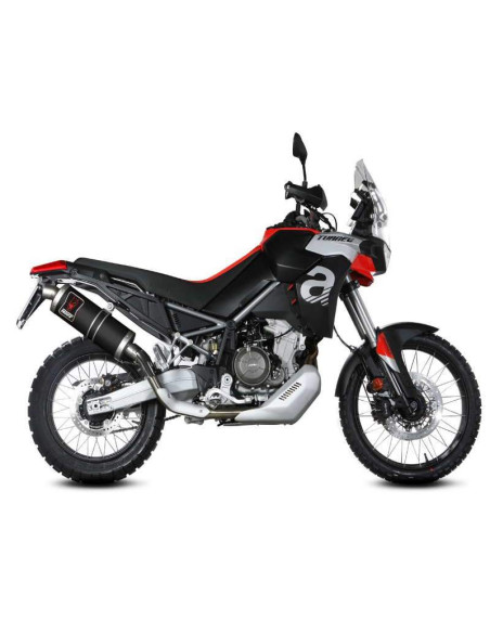 Escape Modelo Dakar Negro Marca Mivv para Aprilia Tuareg 660 2022-