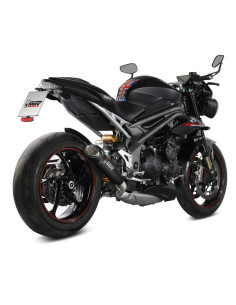 Escape Modelo X-M5 para Triumph Speed Triple R-RS 18-20 negro Marca Mivv