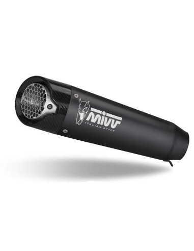 Escape Modelo X-M5 para Triumph Speed Triple R-RS 18-20 negro Marca Mivv