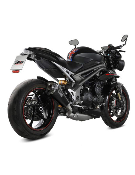 Escape Modelo MX-M5 para Triumph Speed Triple R-RS 18-20 Marca Mivv