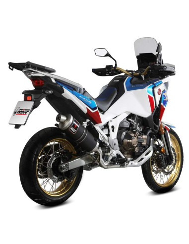 Escape Modelo Dakar Marca Mivv para Honda AT 1100 20-negro