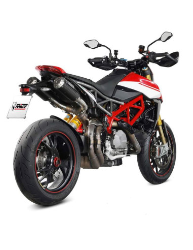 Escape Marca Mivv para Ducati Hypermotard 950 19-20 MK3 carbono