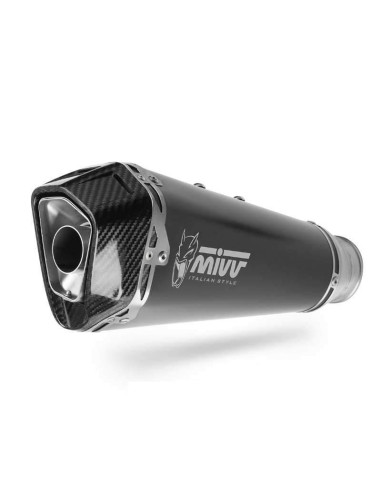 Escape Acero Marca Mivv para BMW S1000 XR 2020+ Modelo Delta Race Negro