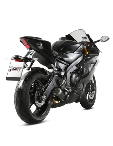 Escape Modelo MK3 para Yamaha R6 17- carbono Marca Mivv