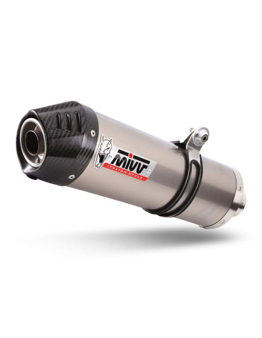 Escape Marca Mivv para Yamaha Tracer 9 21- Modelo oval