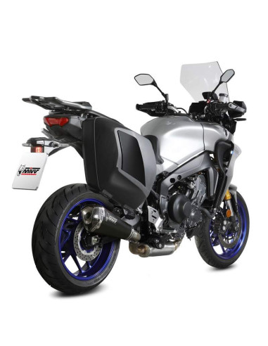 Escape Marca Mivv para Yamaha Tracer 9 21- Modelo Delta Race negro